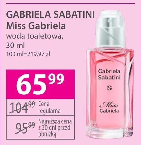 Woda toaletowa dla kobiet Gabriela Sabatini