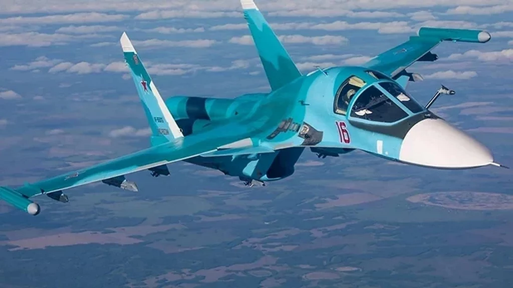 Ukraińcy zestrzelili kolejne rosyjskie bombowce Su-34