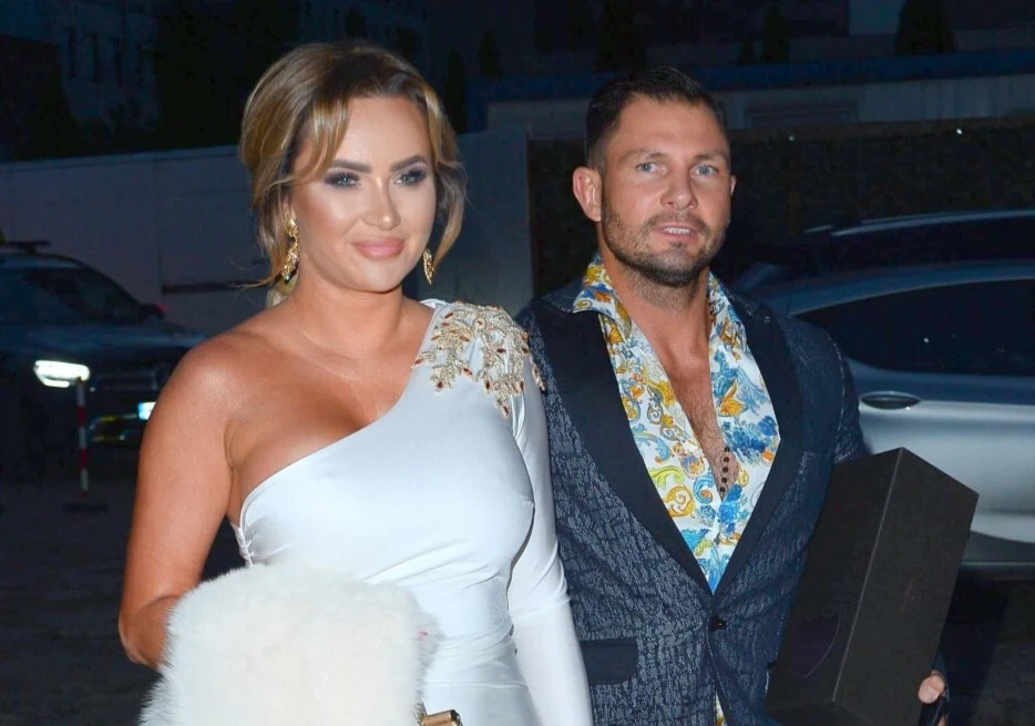 Izabela Macudzińska z mężem Izabela Macudzińska z mężem