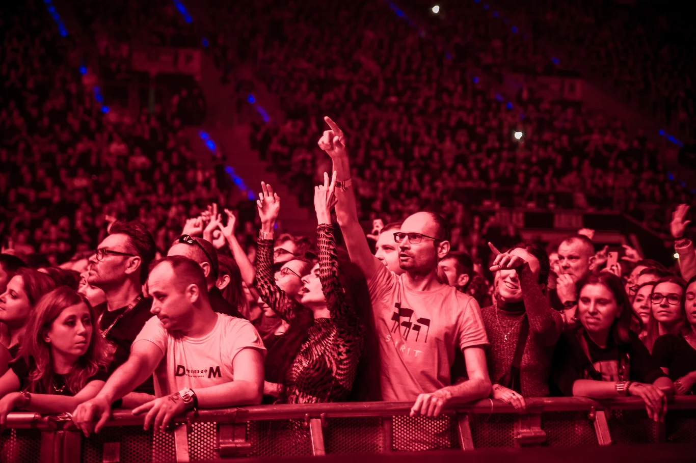 Depeche Mode na koncercie w Łodzi
