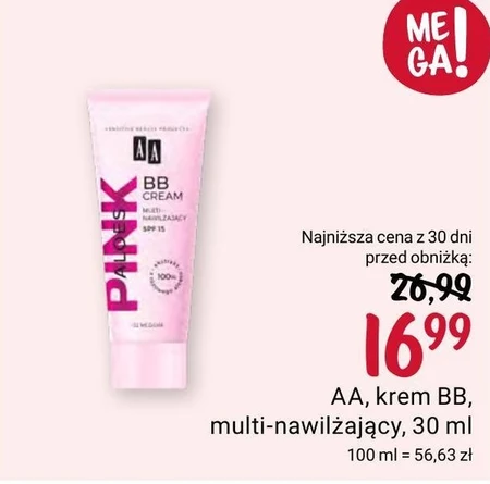 Krem nawilżający AA