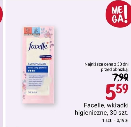 Wkładki higieniczne Facelle