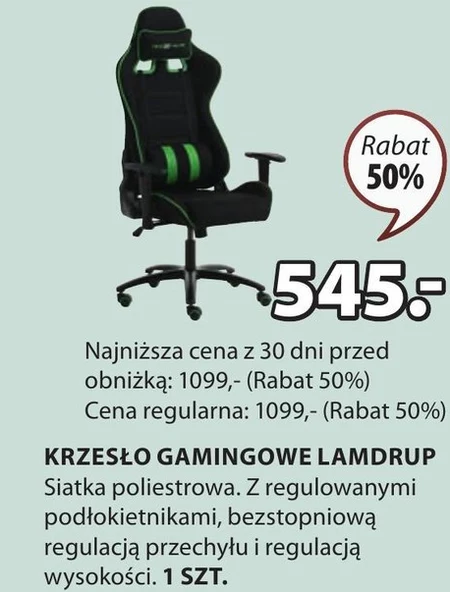 Krzesło gamingowe