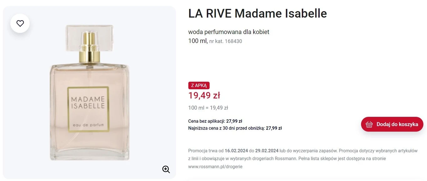 Popularny zamiennik perfum został objęty promocją! Popularny zamiennik perfum został objęty promocją!