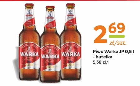 Warka Classic Piwo jasne 500 ml