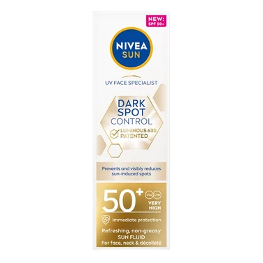 Nivea SUN Dark Spot Control Luminous 630 SPF 50+ 40ml - 4