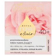 Bielenda Royal Rose Elixir 40+ Przeciwzmarszczkowy krem nawilżający dzień noc 50 ml