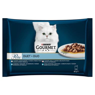 Gourmet Perle Karma dla kotów duet 340 g (4 x 85 g) - 0