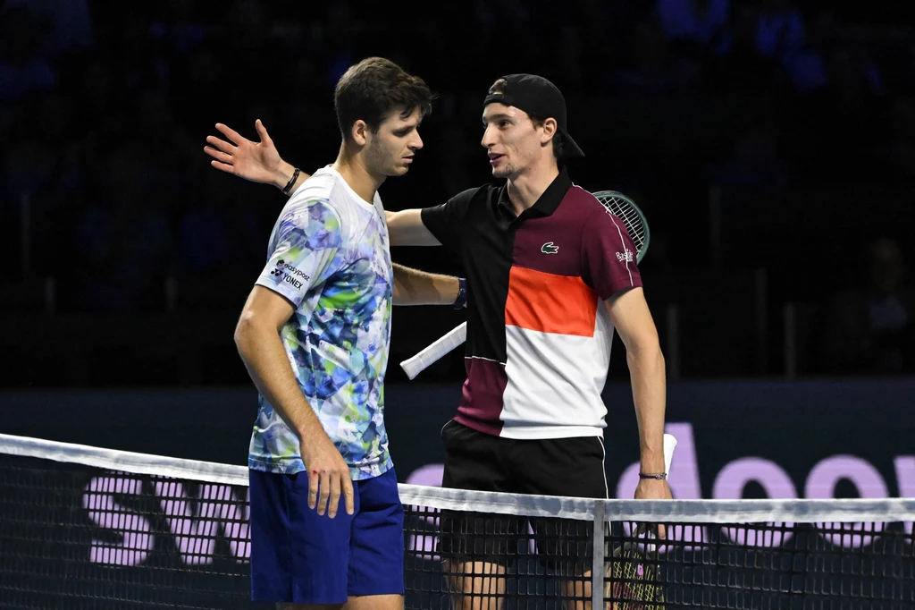 Hubert Hurkacz i Ugo Humbert Hubert Hurkacz i Ugo Humbert