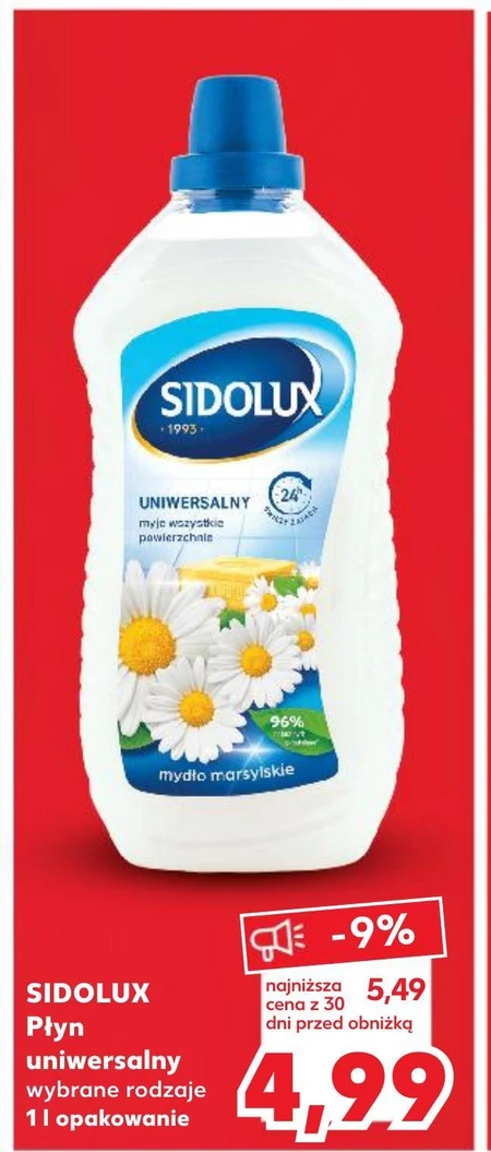 Płyn uniwersalny Sidolux
