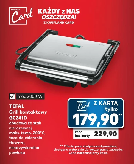 Grill elektryczny Tefal