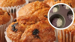 Wsyp to do foremek, a babeczki urosną duże i puszyste. Ten kulinarny trik nie ma sobie równych