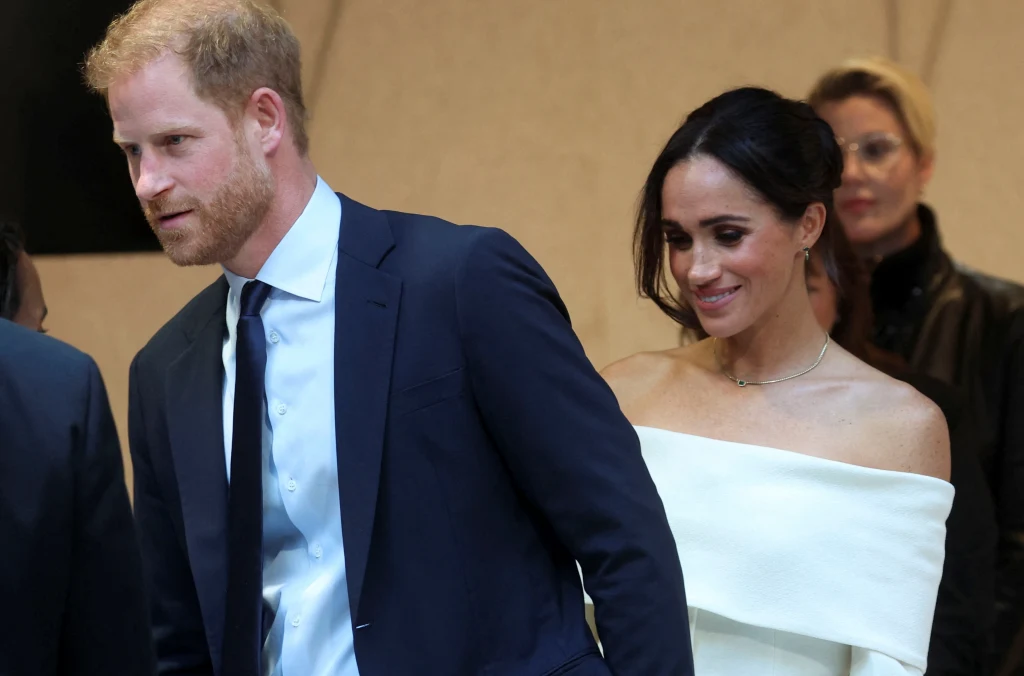 Książę Harry i Meghan Markle.