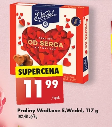 E. Wedel Od serca Praliny karmelove 117 g