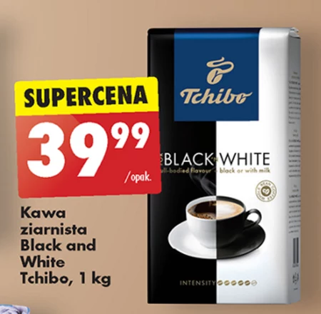 Tchibo For Black´n White Kawa palona ziarnista 1000 g