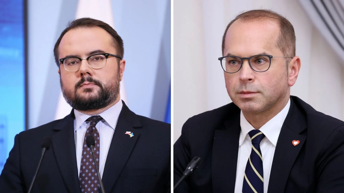 Posłowie Paweł Jabłoński (PiS) i Michał Szczerba (PO) Posłowie Paweł Jabłoński (PiS) i Michał Szczerba (PO)