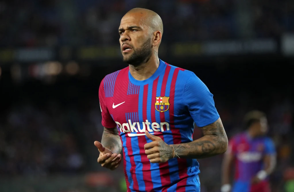Dani Alves w barwach FC Barcelona Dani Alves w barwach FC Barcelona