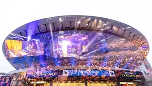 Katowicki Spodek w barwach Intel Extreme Masters