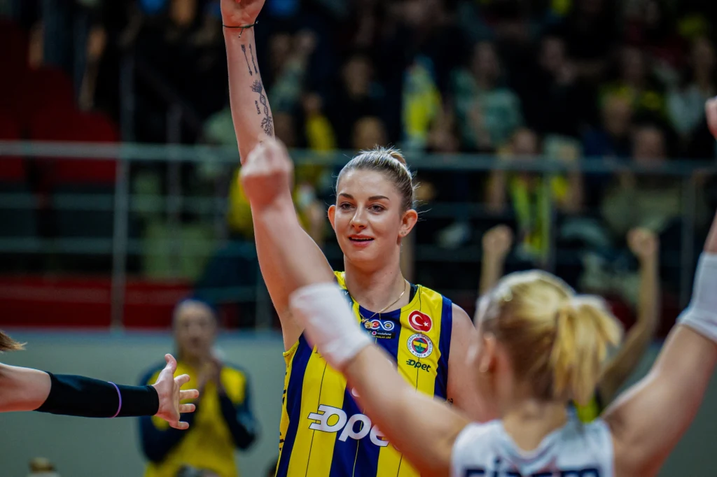 Magdalena Stysiak w barwach Fenerbahce
