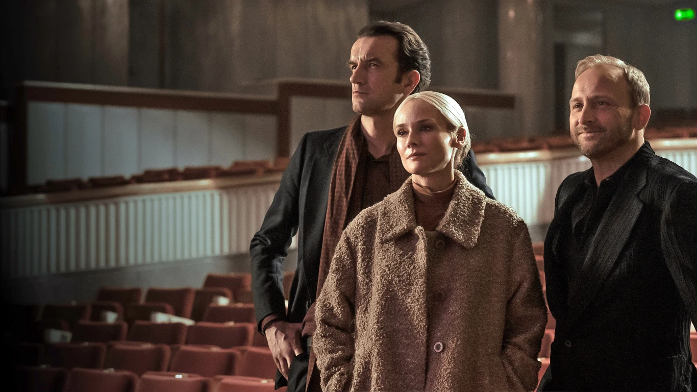 Tomasz Kot i Borys Szyc u boku Diane Kruger w scenie z filmu "Joika" Tomasz Kot i Borys Szyc u boku Diane Kruger w scenie z filmu "Joika"