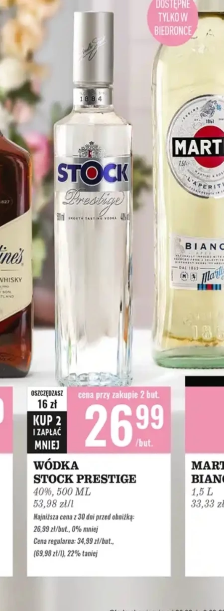 Wódka Stock