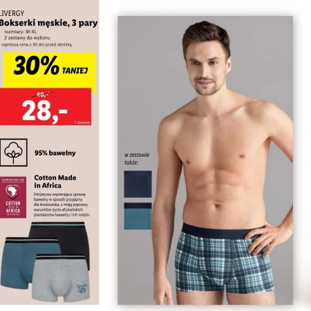 Bokserki męskie Livergy