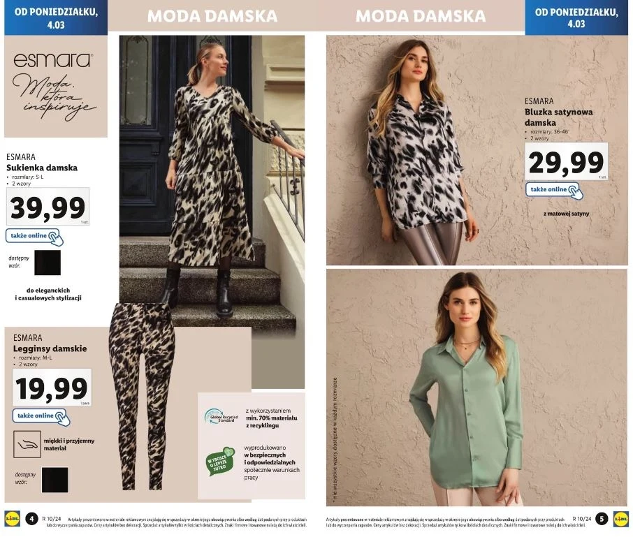 Lidl oferuje modne ubrania na wiosnę!