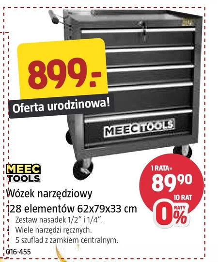 Wózek narzędziowy Meec Tools