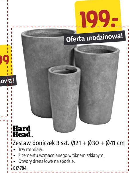 Zestaw doniczek Hard Head