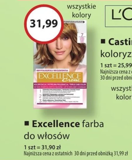 Farba do włosów Excellence