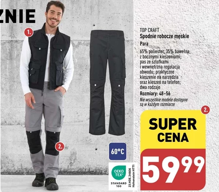 Spodnie robocze Top Craft