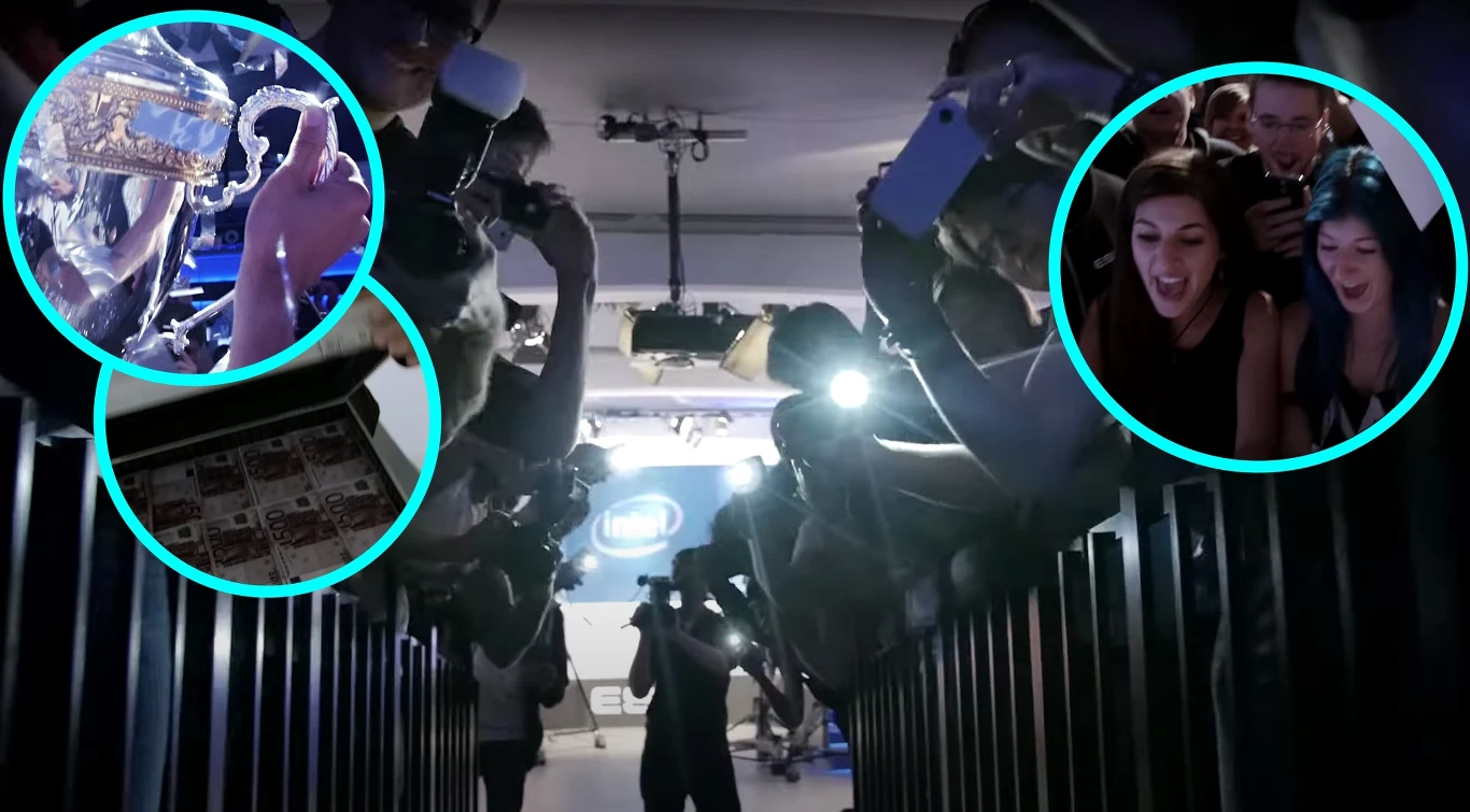 Fragmenty sportu reklamowego Intel: Unleash the Greatness zamieszczonego w serwisie YouTube.com na kanale @ESL Fragmenty sportu reklamowego Intel: Unleash the Greatness zamieszczonego w serwisie YouTube.com na kanale @ESL