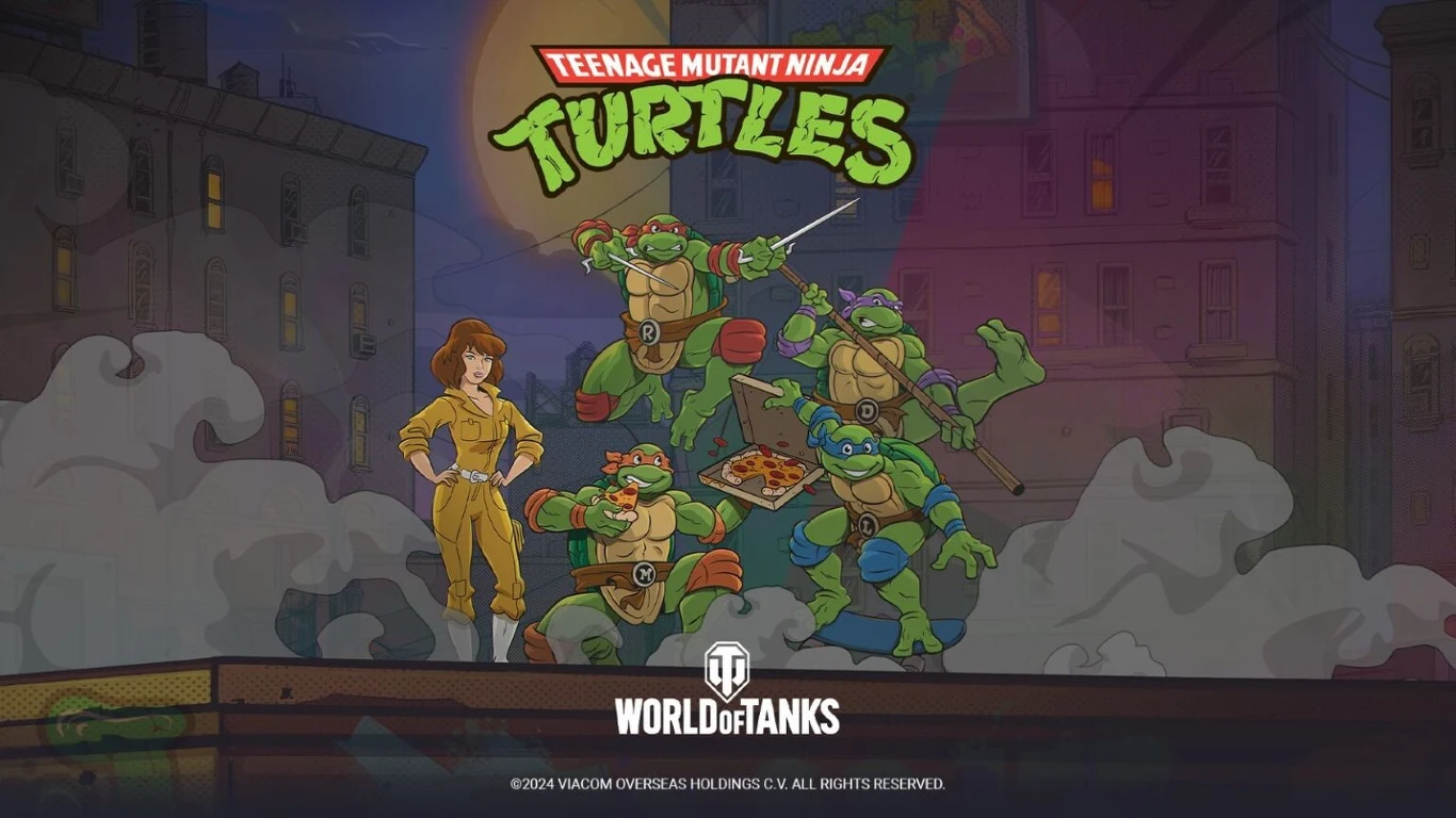 Wojownicze Żółwie Ninja w World of Tanks Wojownicze Żółwie Ninja w World of Tanks