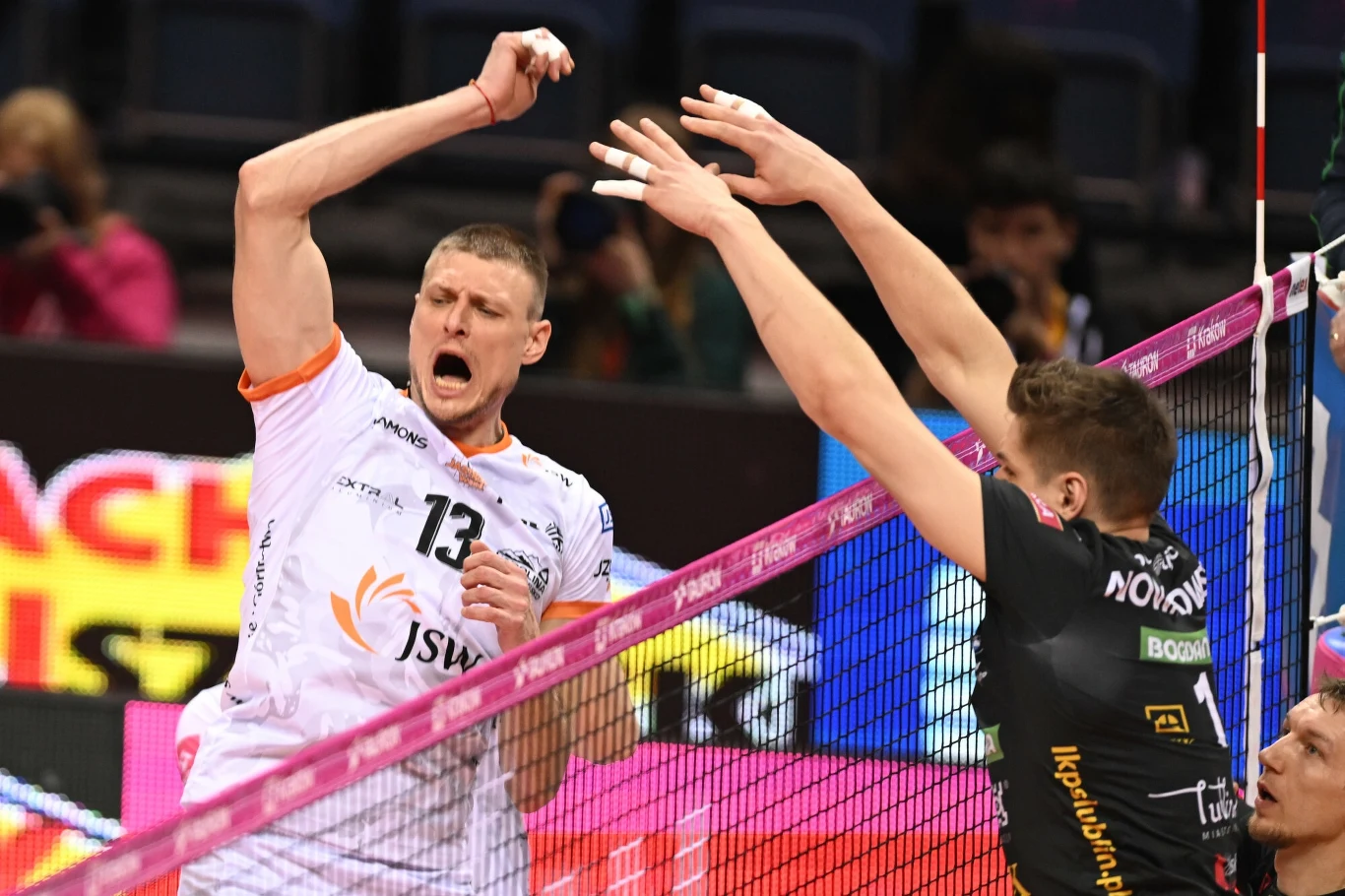 Jurij Gladyr był bohaterem pierwszego seta półfinału TAURON Pucharu Polski