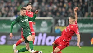 Mecz Śląska Wrocław z Widzewem Łódź
