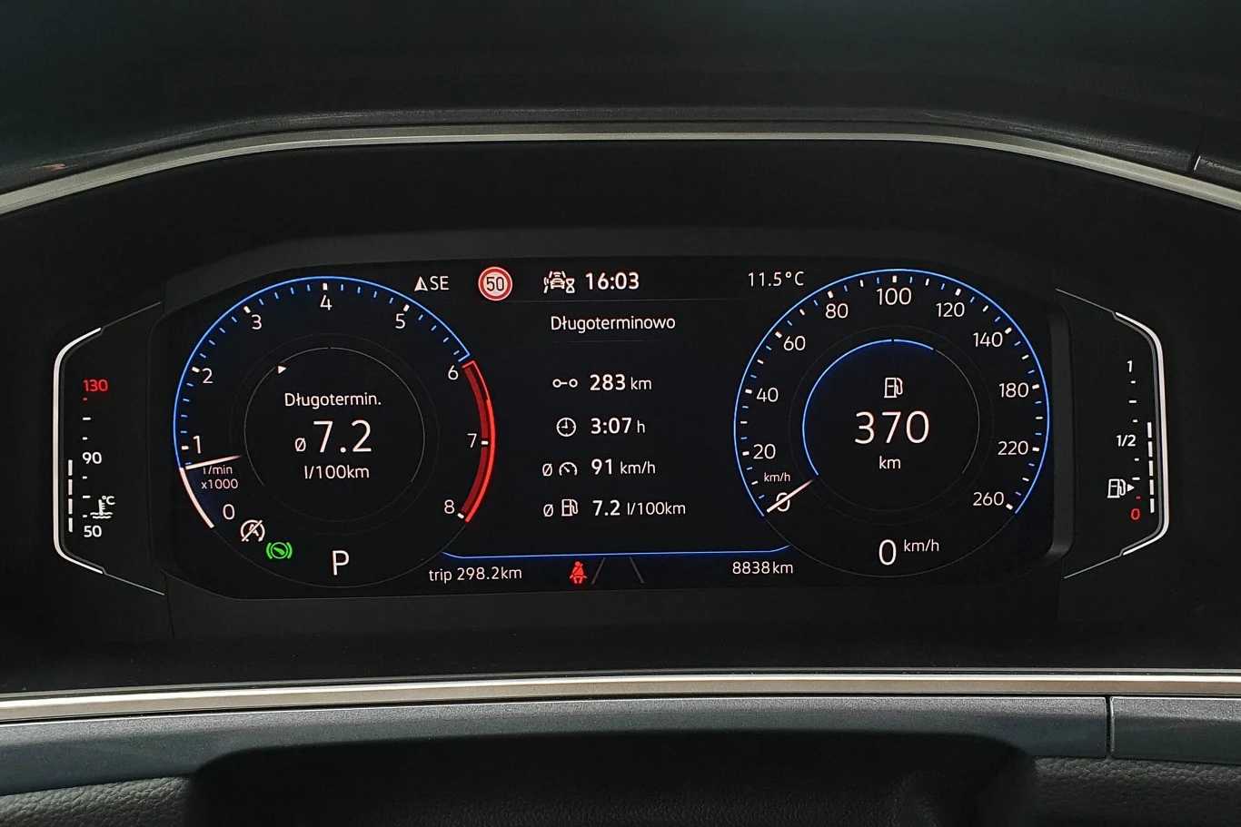 Zużycie paliwa T-Roca 1.5 TSI łatwo utrzymać na rozsądnym poziomie