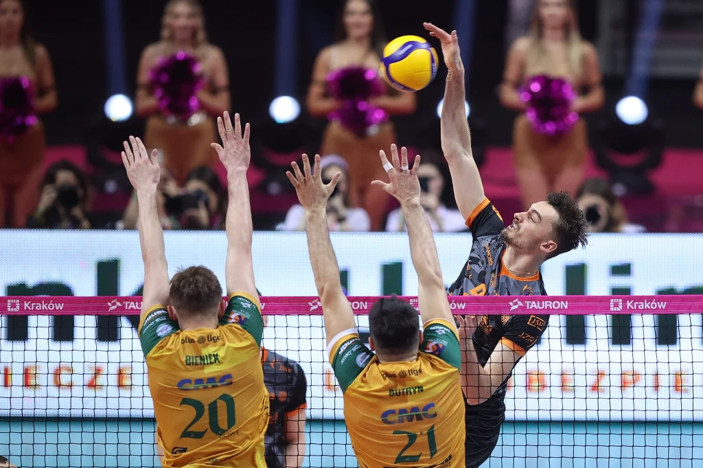 Atakuje Jean Patry z Jastrzębskiego Węgla Atakuje Jean Patry z Jastrzębskiego Węgla