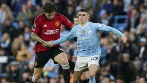 Victor Lindelöf i Phil Foden, 03.03.2024 r.