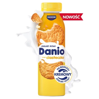 Danone Danio Jogurt pitny smak ciasteczko 270 g - 0