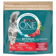 PURINA ONE Bifensis Sterilcat Karma dla kotów bogata w wołowinę 1,5 kg