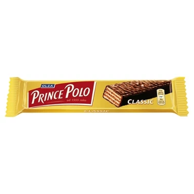 Prince Polo Classic Kruchy wafelek z kremem kakaowym oblany czekoladą 17,5 g - 1