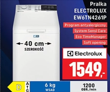 Pralka Electrolux