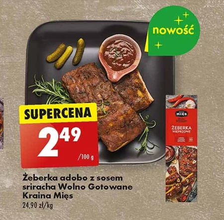 Żeberka Wolno Gotowane