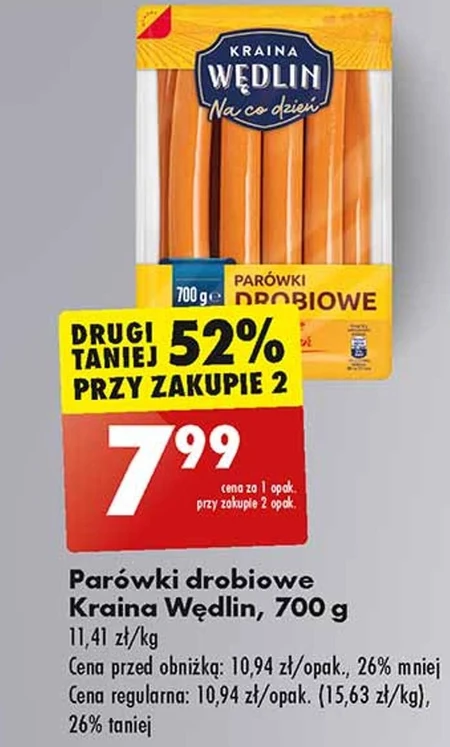 Parówki Kraina Wędlin