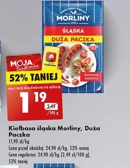 Morliny Kiełbasa śląska 
