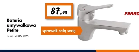 Bateria umywalkowa Ferro