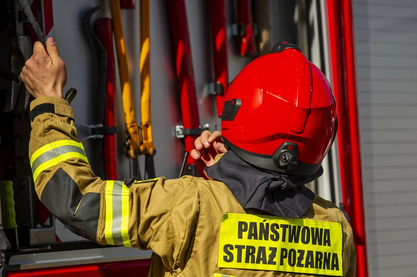 Bytom. Pożar zajezdni autobusowej. Zdj. ilustracyjne Bytom. Pożar zajezdni autobusowej. Zdj. ilustracyjne