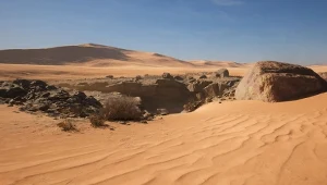 Dune Desert Landscape na silniku Unreal Engine 5.3