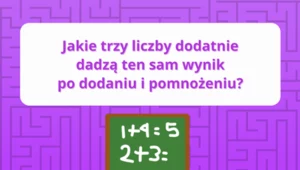 Zagadka matematyczna: Tylko osoby o ponadprzeciętnym IQ ją rozwiążą. Odpowiedź jest zaskakująco prosta