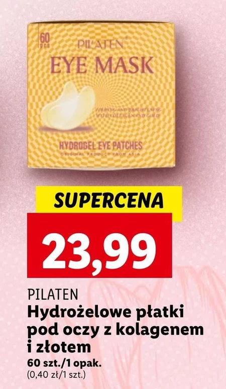 Płatki pod oczy Pilaten
